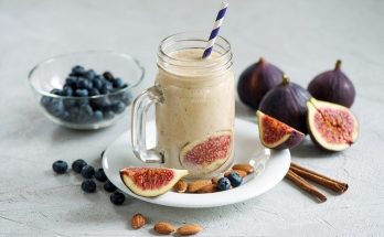 eat fig with milk